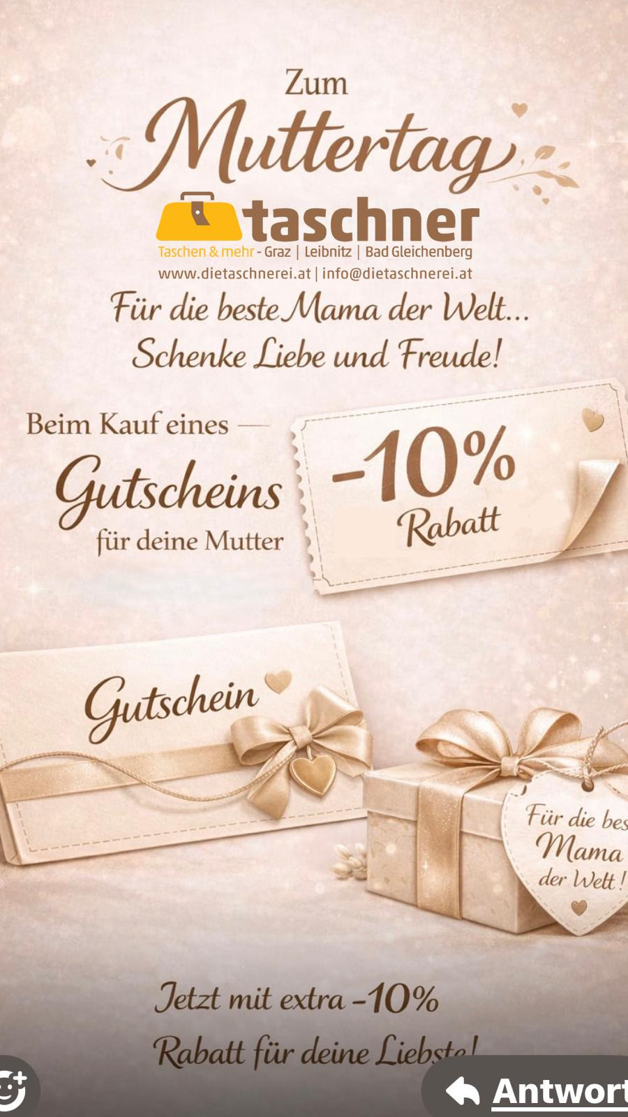 Muttertag: Einfach Danke sagen 💖